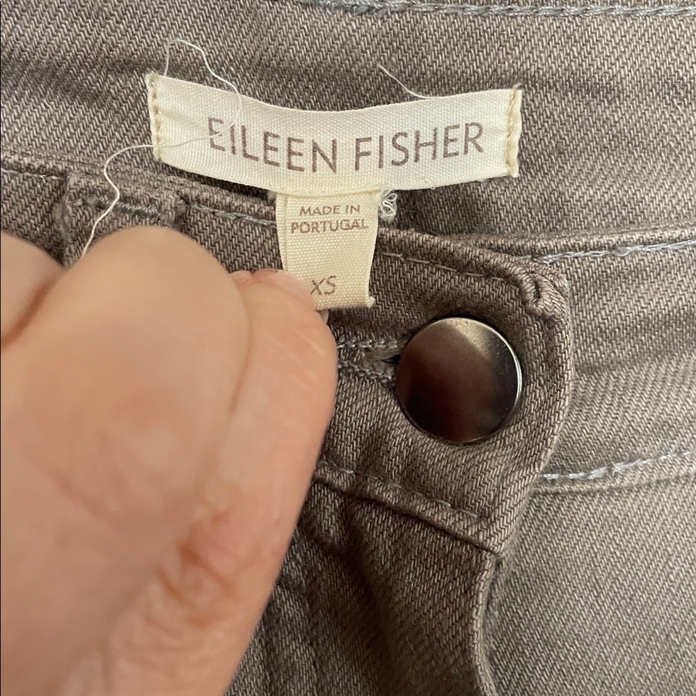 Eileen Fisher‎ Women’s XS Taupe Jeans - Picture 2 of 9